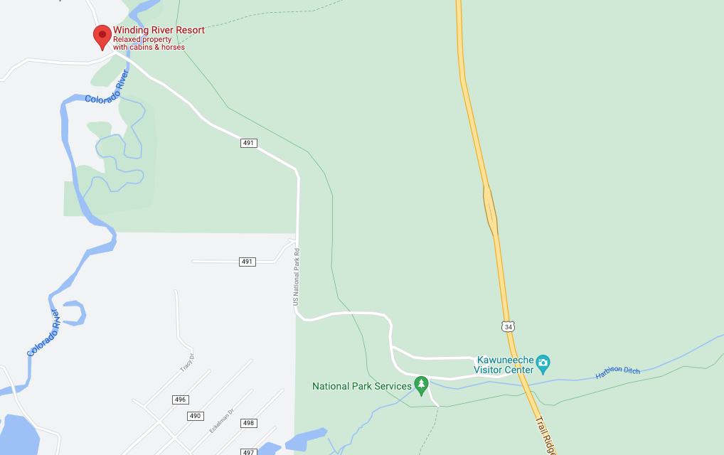 Winding River Resort Map Winding River Resort - Winding River Resort